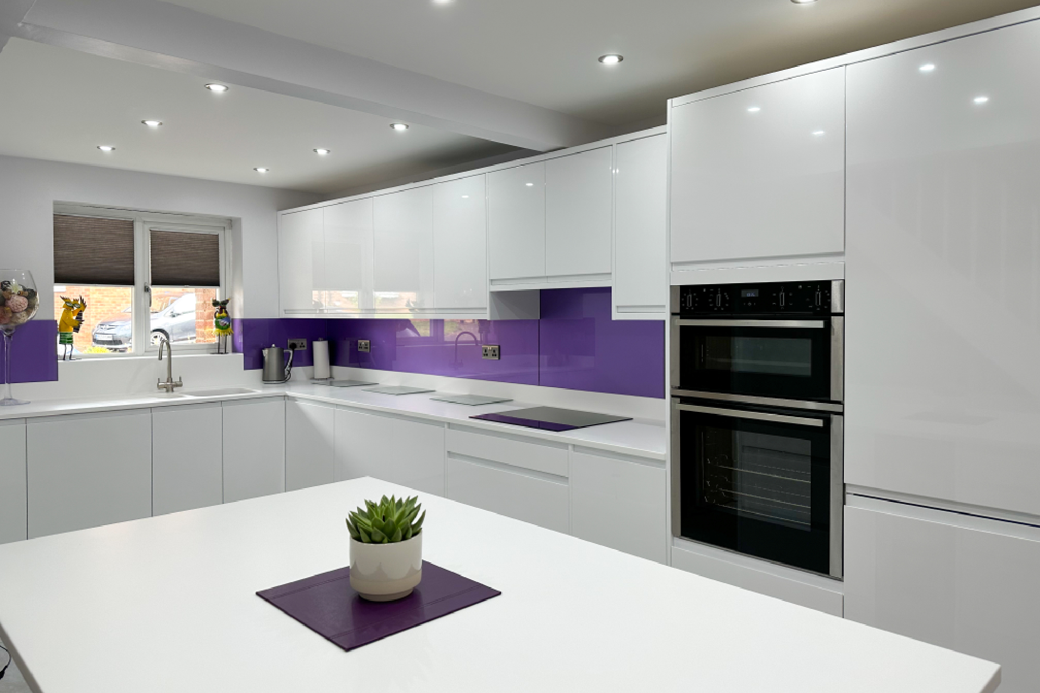 Completed Remo Gloss Kitchen